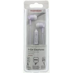 žične slušalke z mikrofonom ear3005w white