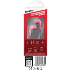 Energizer žični priključek za slušalke 3,5 mm roza