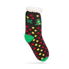 Family Božične nogavice - nedrseče, velikost za odrasle, črne