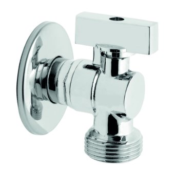 STREFA Kotični ventil za pralne stroje s povratnim ventilom 1/2 "x3/4" CF3016