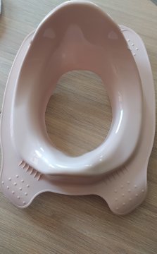 STREFA Otroška straniščna školjka DUCK roza