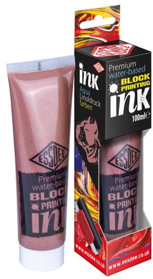 ESSDEE Premium Metallic črnilo za linorez v tubi 100 ml - bronasto