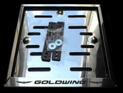 Goldi Motorsport Inox okvir reg.tablice motor - lasersko graviran GOLDWING