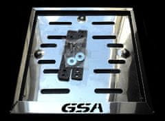 Goldi Motorsport Inox okvir reg.tablice motor - lasersko graviran BMW GSA