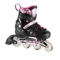 shumee NH10905 4v1 ROZA LED VELIKOST M (35-38) ROLERJI/DRSALKE NILS EXTREME