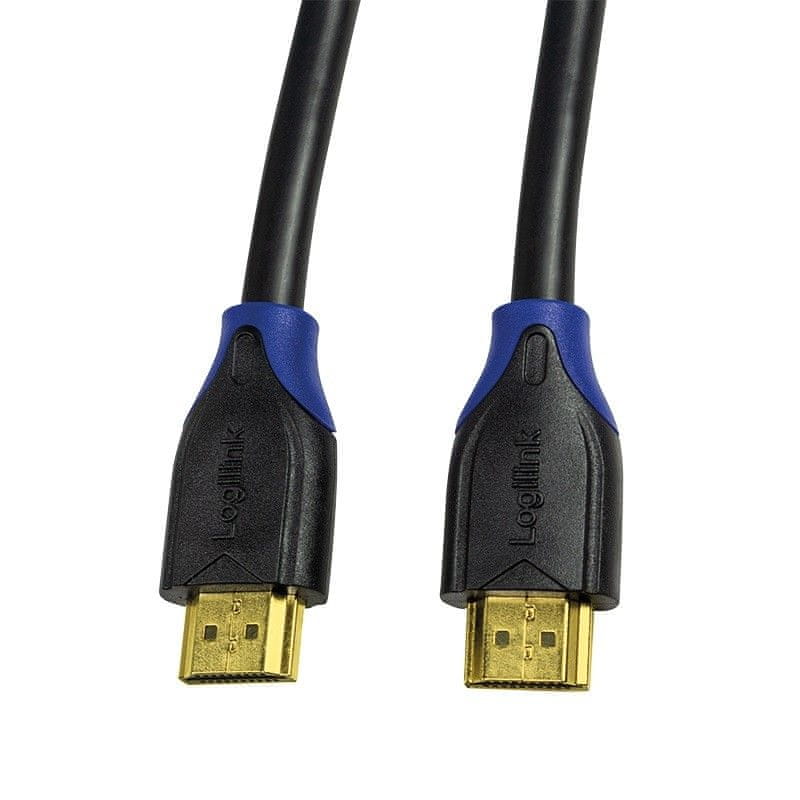 LogiLink HDMI Auf Micro-HDMI Kabel 1 M – High Speed Mit Ethernet, Vergoldete Kontakte, 4K-fähig