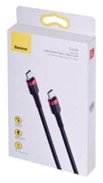 BASEUS baseus catklf-g91 usb kabel 1 m usb c črn