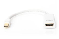 Digitus kabel adapter displayport 1080p 60hz fhd tip minidp/hdmi a m/j bela 0,15 m