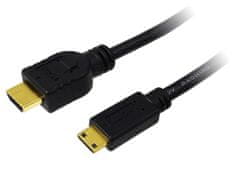 LogiLink kabel hdmi - mini hdmi dl.1,5m pozlačen