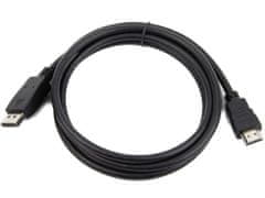 Gembird gembird kabel cc-dp-hdmi-3m ( displayport m - hdmi m -; 3m; črna barva)