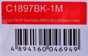 Unitek kabel Unitek rj-45, 1m, c1897bk-1m