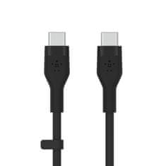 Belkin belkin kabel usb-c - usb-c 2.0 silikonski 1m črn