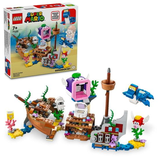 LEGO Super Mario 71432 Dorrie and the Shipwreck Adventures - Razširitveni set