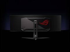 ASUS ROG Swift monitor, 49, 124 cm, OLED 144Hz, ukrivljen, HDR400, HDMI, DisplayPort, USB-C DP (90LM09C0-B01970)