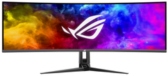 ASUS ROG Swift monitor, 49, 124 cm, OLED 144Hz, ukrivljen, HDR400, HDMI, DisplayPort, USB-C DP (90LM09C0-B01970)