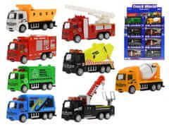 Avto tovornjak kovinski 10 cm 1:55 vzvratno