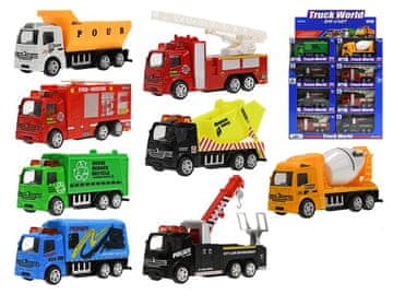 Avto tovornjak kovinski 10 cm 1:55 vzvratno