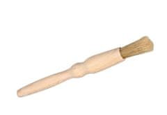 Krtača za hrano okrogla 17,7 cm lesena.