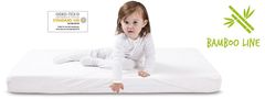 BabyMatex Nepremočljiva rjuha z elastiko Bambus 70x140 cm roza