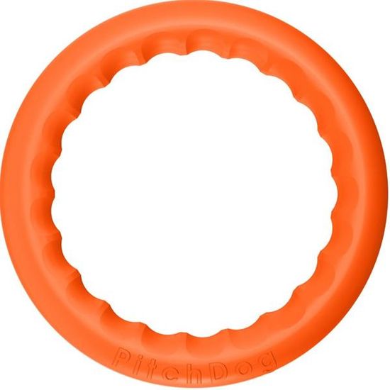 PitchDog Obroč iz pene za trening igrač oranžne barve 17cm