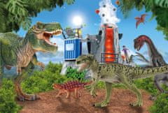 Schmidt Sestavljanka Schleich Dinozavri iz prazgodovine 100 kosov + figurica Schleich