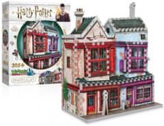 Wrebbit Harry Potter 3D sestavljanka: Prvovrstna oprema za quidditch in lekarna Slug &amp; Jiggers 305 kosov
