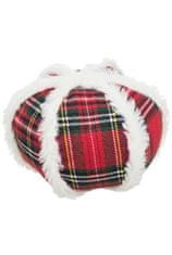 Trixie Božična žoga XBALL tkanina s plišem 15cm TR 1pc