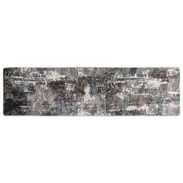 Vidaxl Pralna preproga 80x300 cm večbarvna