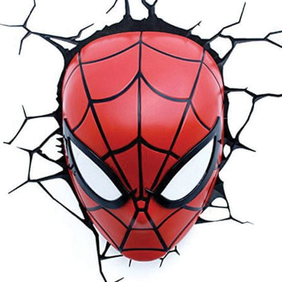 MARVEL LED-lampa - Obraz Spidermana - Rdeča