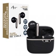 ART slušalke bluetooth z mikrofonom hq tws (usb-c) črne