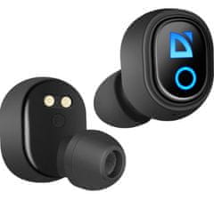 Defender brezžične slušalke v ušesih twins 639 black