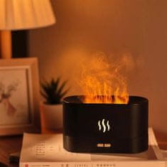 HOME & MARKER® Aromatični difuzor, Difuzor z učinkom plamena, Vlažilec zraka | FLAMERELAXER
