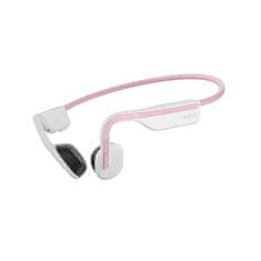 SHOKZ SHOKZ OpenMove slušalke z ušesnim prilagajanjem, brezžične in žične, roza, vodoodporne, za klice in glasbo