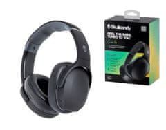 Skullcandy skullcandy crusher evo žične in brezžične naglavne slušalke s pasom za klicanje/glasbo usb type-c bluetooth črne