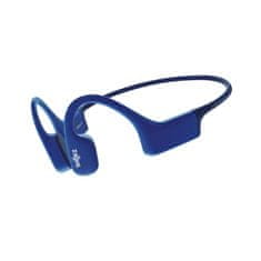 SHOKZ Brezžične športne slušalke SHOKZ OpenSwim, modre, vodoodporne, kostna prevodnost, 8h predvajanja, udobna nekšna zasnova