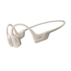 SHOKZ shokz openrun pro slušalke brezžične za vrat s trakom za klicanje/glasbo bluetooth beige