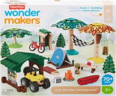 Očka Nakupuje Fisher-Price Gradbeni set - Wonder Makers Soft Slumber Campground, 60 kosov