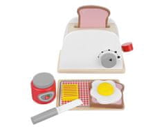 Očka Nakupuje Leseni toaster za otroke - Okusen zajtrk