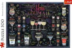 Trefl Puzzle Cocktail meni 500 kosov