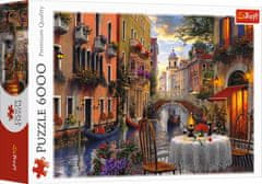 Trefl Puzzle Romantična večerja 6000 kosov