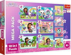 Trefl Puzzle Gábinina čarobna hiša MEGA PAKET 10 v 1