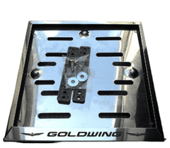 Goldi Motorsport Inox okvir reg.tablice motor - lasersko graviran GOLDWING
