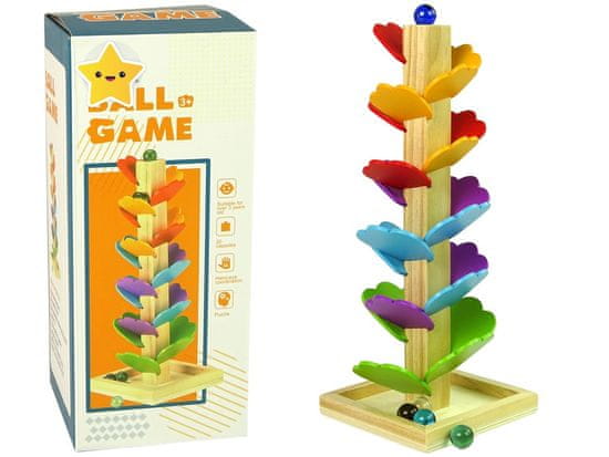 Lean-toys Leseni drevesni tobogan
