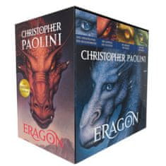 Christopher Paolini: Eragon. Vier Bände im Taschenbuch-Schuber: Das Vermächtnis der Drachenreiter, Der Auftrag der Ältesten, Die Weisheit des Feuers,