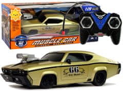 Lean-toys Avto na daljinca Mustang GT 66, zlat