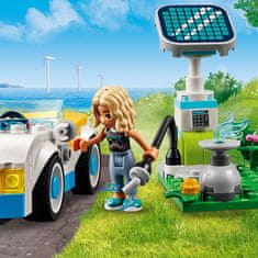 LEGO Friends 42609 električni avtomobil s polnilnikom