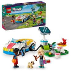 LEGO Friends 42609 električni avtomobil s polnilnikom