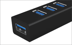 IcyBox IB-HUB1419-U3 4 portni USB 3.0 razširitveni hub