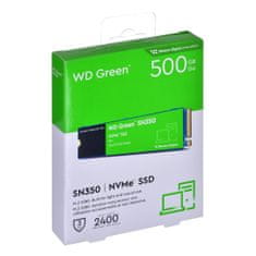 slomart wd green sn350 wds500g2g0c ssd (500gb ; m.2 ; pcie nvme 3.0 x4)