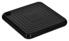 Silicon Power Silicon Power CP60 2 TB SSD - Črn, USB 3.2 Gen 2, Visoke hitrosti branja in pisanja, Neustavljiva zaščita, Podprt na Windows, Mac in Android